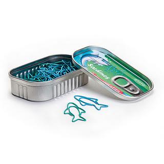 Sardine Paper clips _ Ototo design