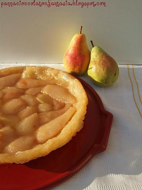 Tarte tatin alle pere e zenzero