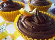 Muffin cioccolato aromatizzati all' arancia