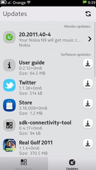 Update: Nokia N9 firmware v20.2011.40-4