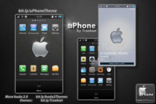 Tema / Theme Bada 2.0 gratis per Samsung Wave : uPhone