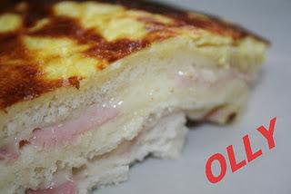 Tortino di prosciutto e stracchino