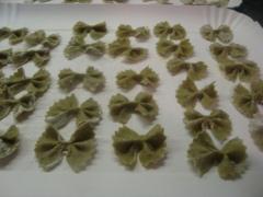 Farfalle frasche al basilico con Salsa di Noci