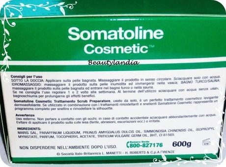 Trattamento Scrub Levigante SOMATOLINE COSMETIC