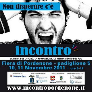 Ad Incontro, in programma il 10 e 11 novembre, workshop, seminari e convegni per affrontare preparati il mondo del lavoro.