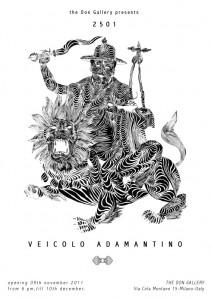 Veicolo Adamantino - 2501 - alla Don Gallery di Milano