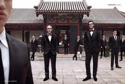 Domenico Dolce and Stefano Gabbana su Prestige HK