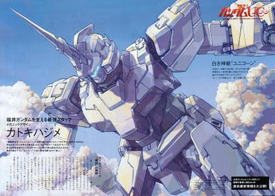 Annunciato Gundam Unicorn