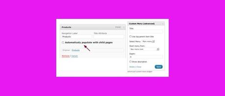 gecka-submenu plugin wordpress