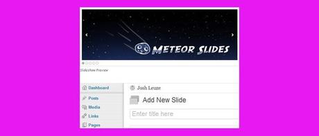 meteor-slide plugin wordpress