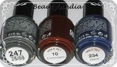 Swatch e Review Smalti atossici NAILS CORPORATION