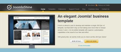 joomlashine template per joomla