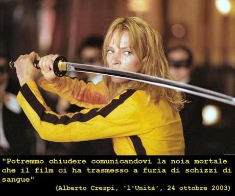 Critica alla critica: Kill Bill vol.1 (2003)