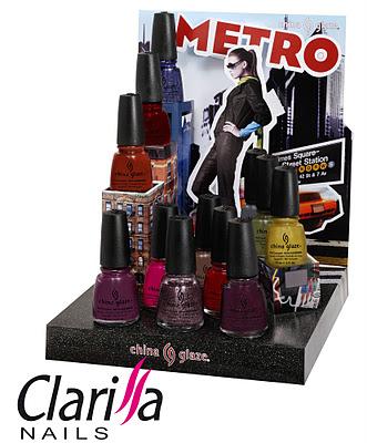 Novità: da Clarissa Nails! Crackle Metals & Metro Collection China Glaze