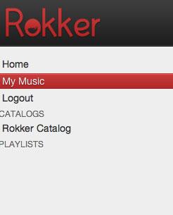 Rokker.fm servizio per ascoltare musica e creare playlist