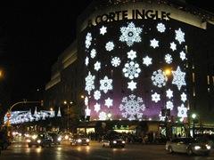 Corte Inglés di Barcelone à Natale by Carquinyol