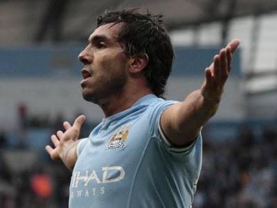 Tevez non rientra nel Manchester City: è guerra con Mancini e il club