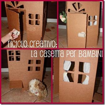 Una casetta per i vostri bimbi: idea riciclosa e a costo zero!