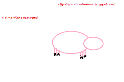 Mamma mi aiuti a disegnare?un simpatico maialino in 7 step