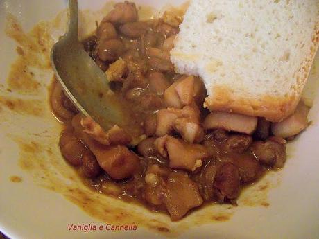 Seppie con fagioli di Morena (Conad Bidente)