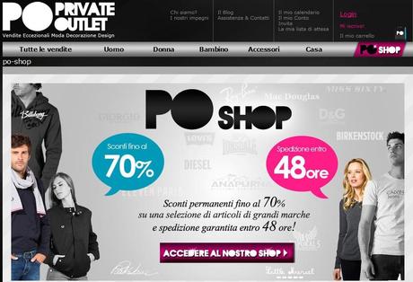 PO SHOP: le griffe più amate in solo 48 ore a casa tua