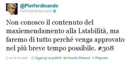 Non conosco Casini ...