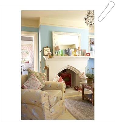 Appuntamento al cottage: stoffe colorate...