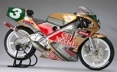 Honda NSR 250 Cup Noodle N.Aoki by Utage Factory House (Tamiya)