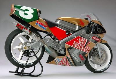 Honda NSR 250 Cup Noodle N.Aoki by Utage Factory House (Tamiya)