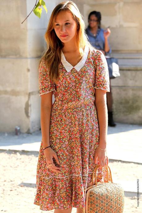 In the Street...Paris in flowers