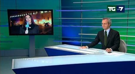 L’informazione vola con la crisi: il Tg La7 di Mentana supera i 4 mln