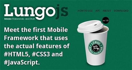 Lungo.js : Mobile Web Framework HTML5, CSS3, JavaScript