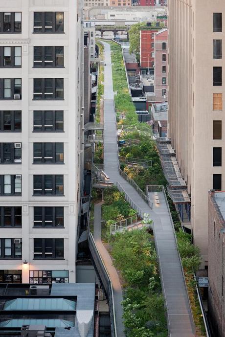 La High line: una ferrovia trasformata in giardino!