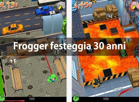 Frogger Decades su Apple Store per festeggiare i 30 anni