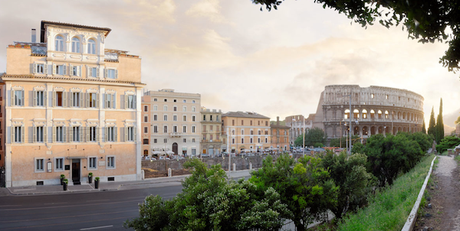 Tartufo bianco di fronte al Colosseo