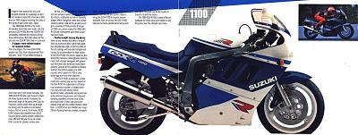Vintage Brochures: Suzuki GSX-R K Series 1989 (Usa)