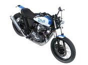 Kawasaki "Blue White W650 Tracker" Deus