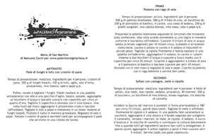 Il menu di San Martino della Palermo Vegetariana - di Manuela Zanni