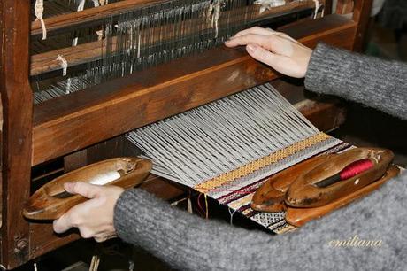 Laboratorio di tessitura a mano Giuditta Brozzetti