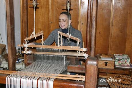 Laboratorio di tessitura a mano Giuditta Brozzetti