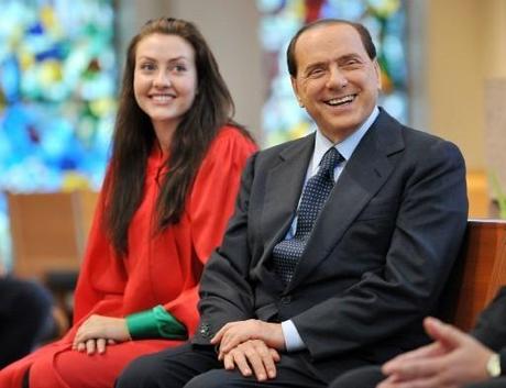 ELEONORA CON IL PAPà SILVIO