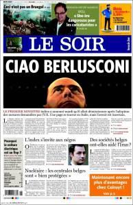 Crollo di Berlusconi, le prime pagine dei media internazionali