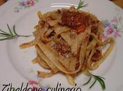 Tagliatelle ragù cinghiale