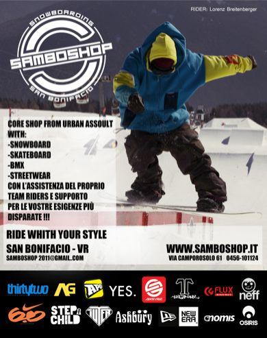 SAMBO SHOP [Snowboard, Skateboard, BMX e Streetwear]