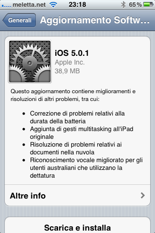 foto27 Disponibile laggiornamento 5.0.1 per iOS (con links per download) iOS 5.0.1 download 