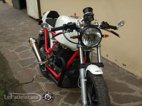 Lefatteincasa :  Guzzi V35 by Cristiano