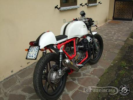 Lefatteincasa :  Guzzi V35 by Cristiano