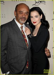 Christian Louboutin & Dita Von Teese