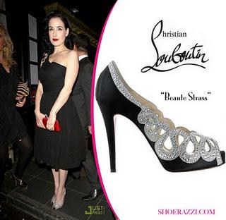 Christian Louboutin & Dita Von Teese