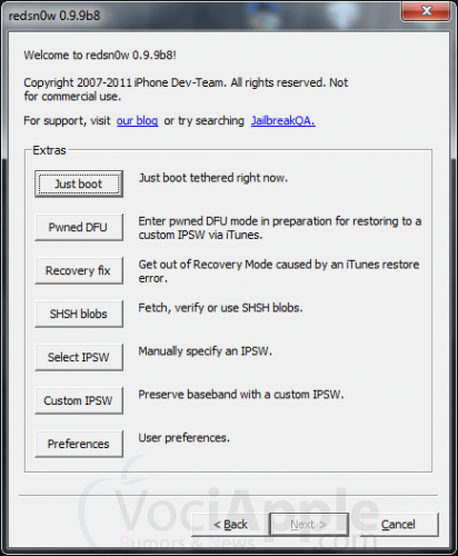 [Guida] Jailbreak di iOS 5.0.1 final con RedSn0w 0.9.9b8